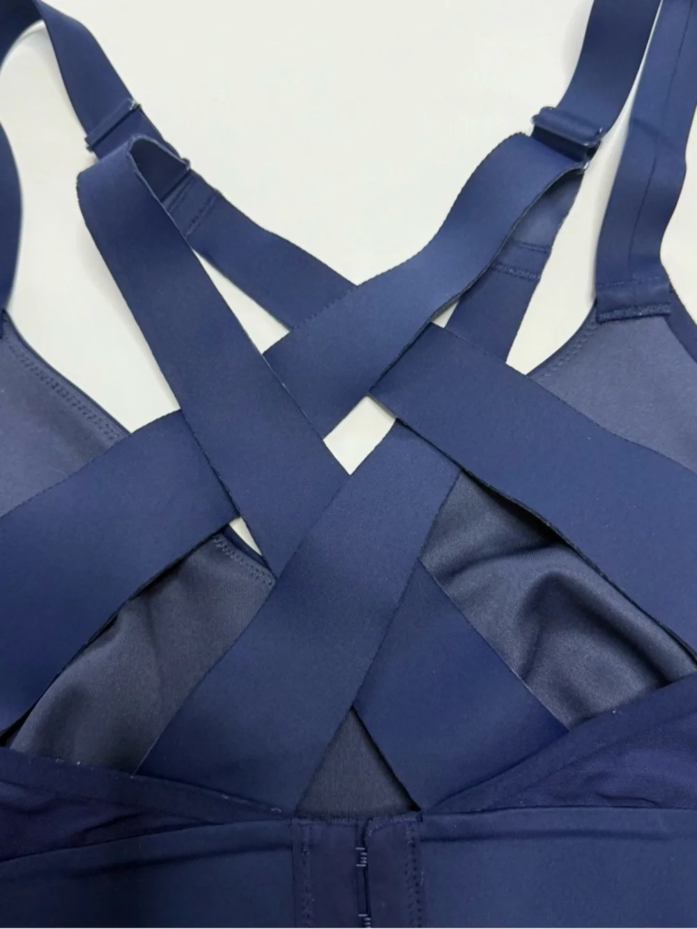 Brooks Navy Blue Strappy Comfort Sports Bralette‎ - 32 A/B Women Intimates